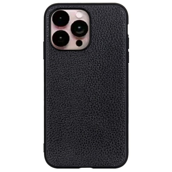 „Deluxe Leather“ kaaned - must (iPhone 14 Pro Max)