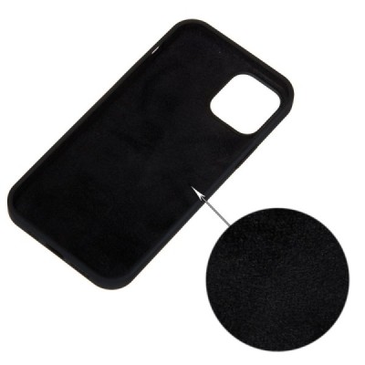 Apple iPhone 14 Pro Max Shell kieto silikono TPU juodas dėklas - nugarėlė | Priedai.lt