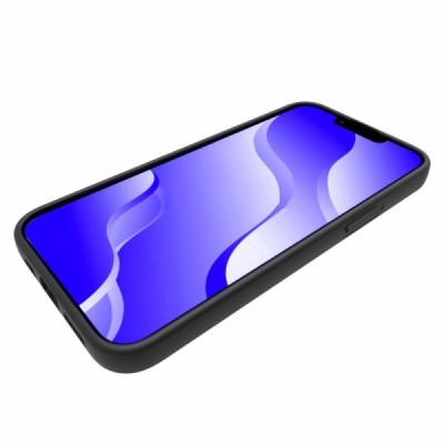 Apple iPhone 14 kieto silikono TPU juodas dėklas - nugarėlė | Priedai.lt