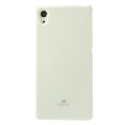 Mercury TPU kieto silikono baltas Sony Xperia Z2 dėklas - nugarėlė / Priedai.lt