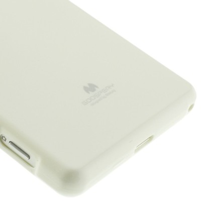 Mercury TPU kieto silikono baltas Sony Xperia Z2 dėklas - nugarėlė / Priedai.lt