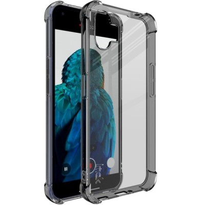 Nothing Phone 1 5G Imak sustiprintos apsaugos kieto silikono TPU pilkas dėklas - nugarėlė | Priedai.lt