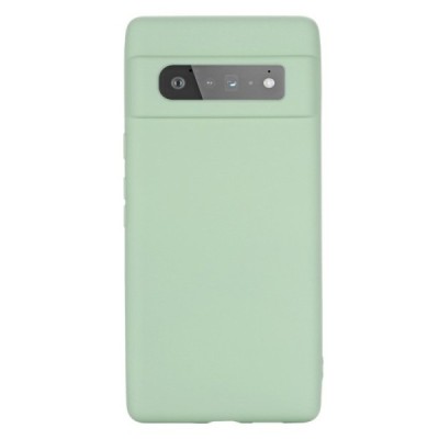Google Pixel 6 Pro Shell kieto silikono (TPU) dėklas žalias - nugarėlė | Priedai.lt
