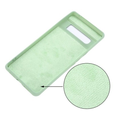 Google Pixel 6 Pro Shell kieto silikono (TPU) dėklas žalias - nugarėlė | Priedai.lt