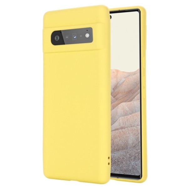 „Shell“ Kõva silikoon (TPU) kaaned - kollane (Pixel 6 Pro)