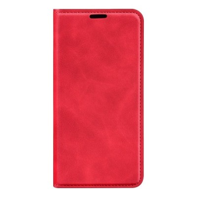 Huawei Honor X8 „Split“ raudonas odinis atverčiamas dėklas - knygutė | Priedai.lt