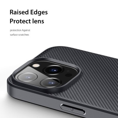 Apple iPhone 14 Pro „Dux Ducis“ Fino juodas dėklas - nugarėlė | Priedai.lt