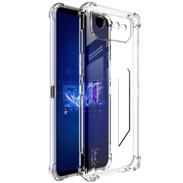 „Imak“ Tugevdatud turvalisus Kõva silikoon (TPU) kaaned - läbipaistev (Rog Phone 6 5G)