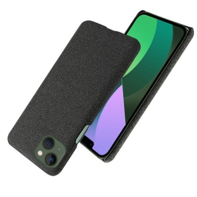 „Bi-Color“ Splicing Apple iPhone 14 juodas odinis dėklas | Priedai.lt