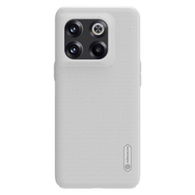 Nillkin Frosted Shield OnePlus 10T baltas plastikinis dėklas | Priedai.lt