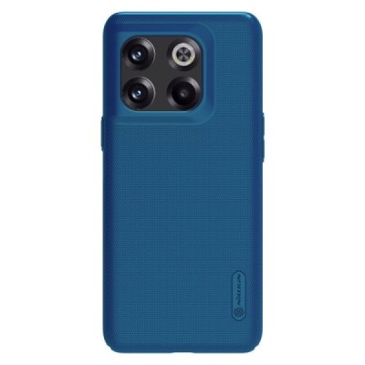Nillkin Frosted Shield OnePlus 10T mėlynas plastikinis dėklas | Priedai.lt