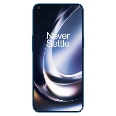 Nillkin Frosted Shield OnePlus 10T mėlynas plastikinis dėklas | Priedai.lt