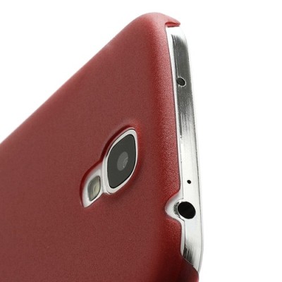 Ploniausias pasaulyje raudonas Samsung Galaxy S4 i9505 dėklas (nugarėlė) / Priedai.lt