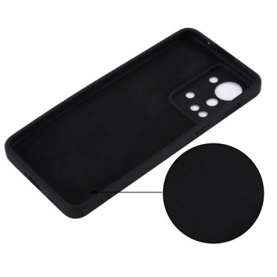 OnePlus Nord 2T 5G Shell kieto silikono TPU juodas dėklas - nugarėlė | Priedai.lt