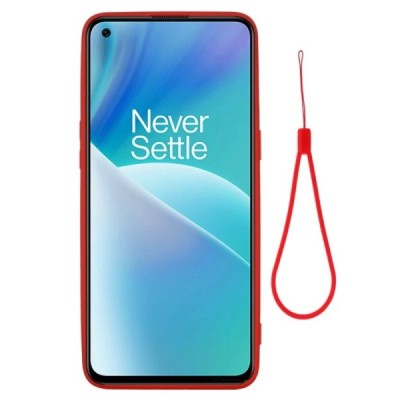 OnePlus Nord 2T 5G Shell kieto silikono TPU raudonas dėklas - nugarėlė | Priedai.lt