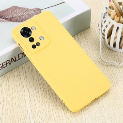 OnePlus Nord 2T 5G Shell kieto silikono TPU geltonas dėklas - nugarėlė | Priedai.lt