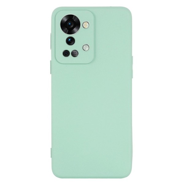 „Shell“ Kõva silikoon (TPU) kaaned - roheline (OnePlus Nord 2T 5G)