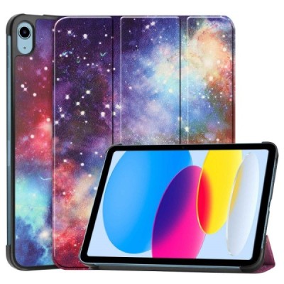 Apple iPad 11 2025, iPad 10,9 2022 atverčiamas spalvotas „Cosmo“ dėklas - knygutė | Priedai.lt