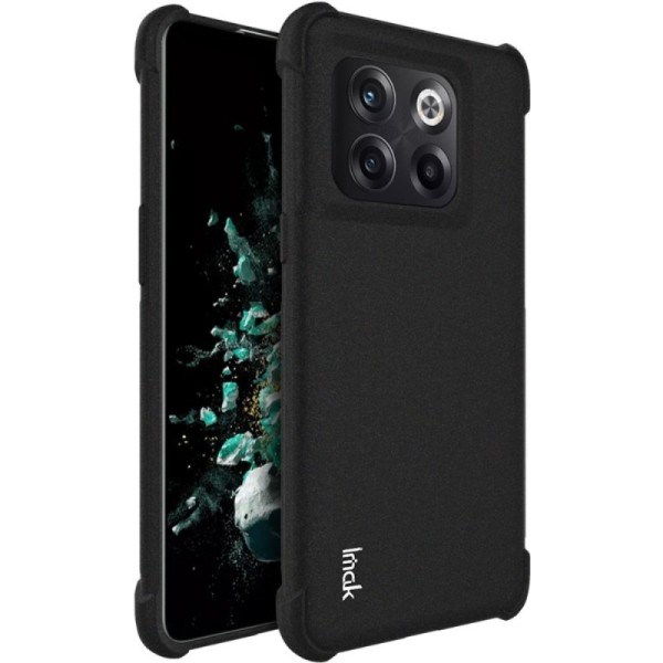 „Imak“ Tugevdatud turvalisus Kõva silikoon (TPU) kaaned - must (OnePlus 10T)