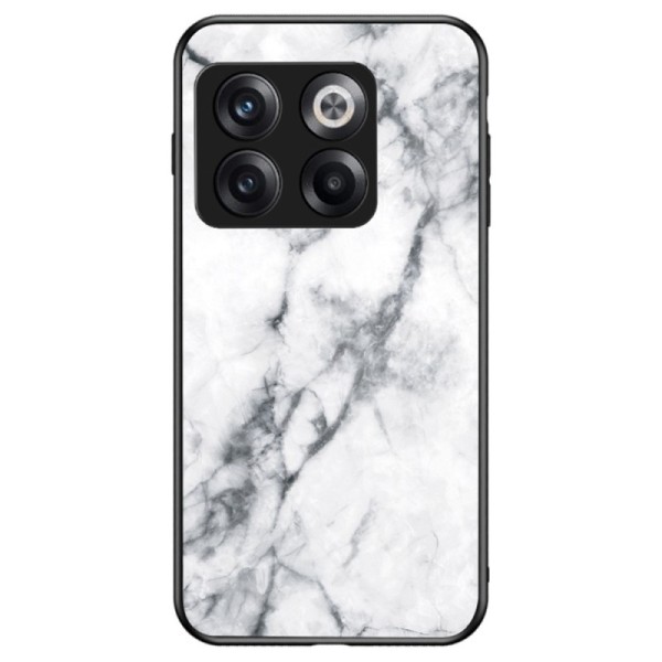 „Marble“ Kõva silikoon (TPU) kaaned - valge (OnePlus 10T)