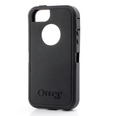 Maksimalios apsaugos hibridinis 4-dalių „OtterBox“ Defender Apple iPhone SE (5, 5s) dėklas / Priedai.lt