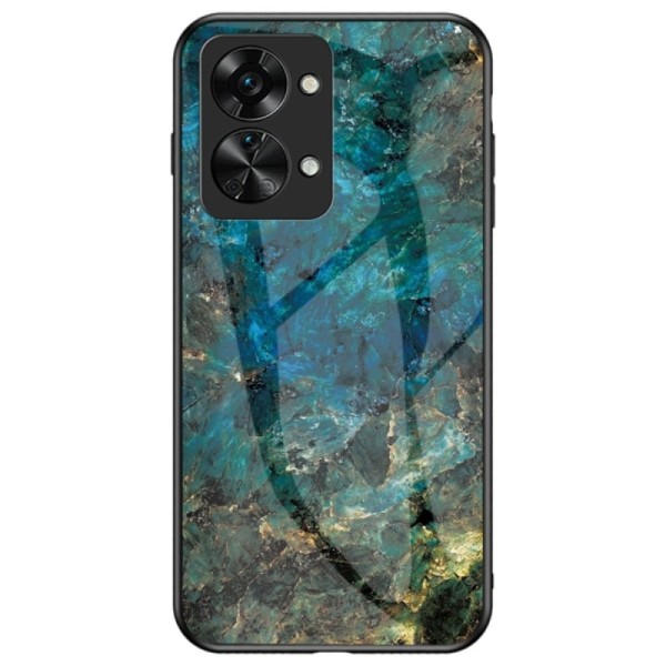„Marble“ Kõva silikoon (TPU) kaaned - sinine (OnePlus Nord 2T 5G)