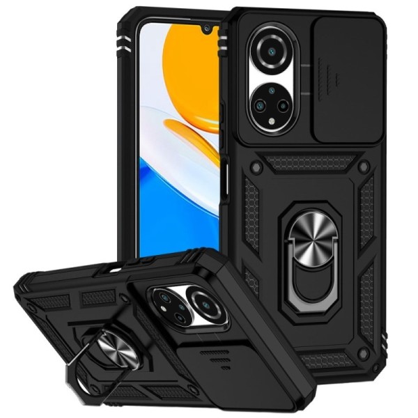 „Kickstand“ Tugevdatud turvalisus kaaned - must (Honor X7)