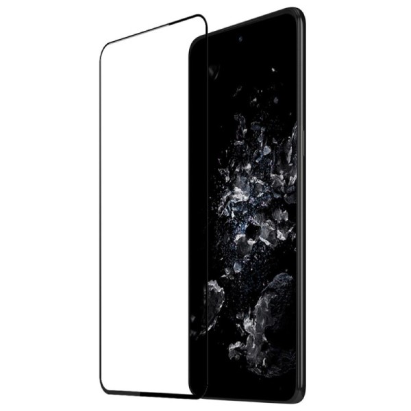 „Dux Ducis“ Tempered Glass täielik katvus kaitsev ekraaniklaas 2.5D - must (OnePlus 10T)