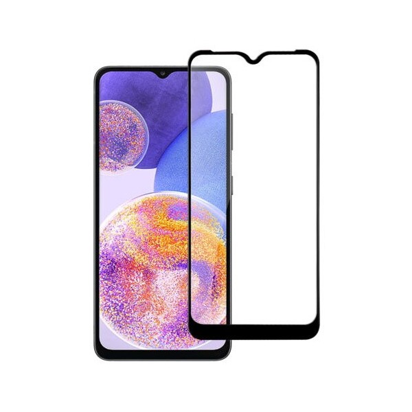 „Mocolo“ 2.5D Tempered Glass kaitsev ekraaniklaas 0.26 mm - must (Galaxy A23 5G)
