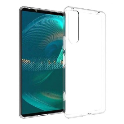 Sony Xperia 5 IV kieto silikono TPU skaidrus dėklas - nugarėlė | Priedai.lt