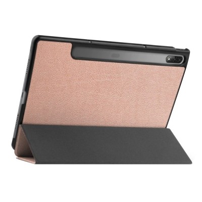 Lenovo Tab P12 Pro 12.6" (Q706F) золотого цвета кожаный чехол-книжка (складной) | Vacins.lv