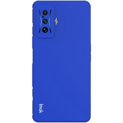 Xiaomi Poco F4 GT Imak kieto silikono TPU mėlynas dėklas - nugarėlė | Priedai.lt