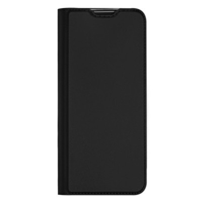 „Dux Ducis“ Skin serijos OnePlus Nord CE 2 Lite 5G juodas odinis atverčiamas dėklas | Priedai.lt