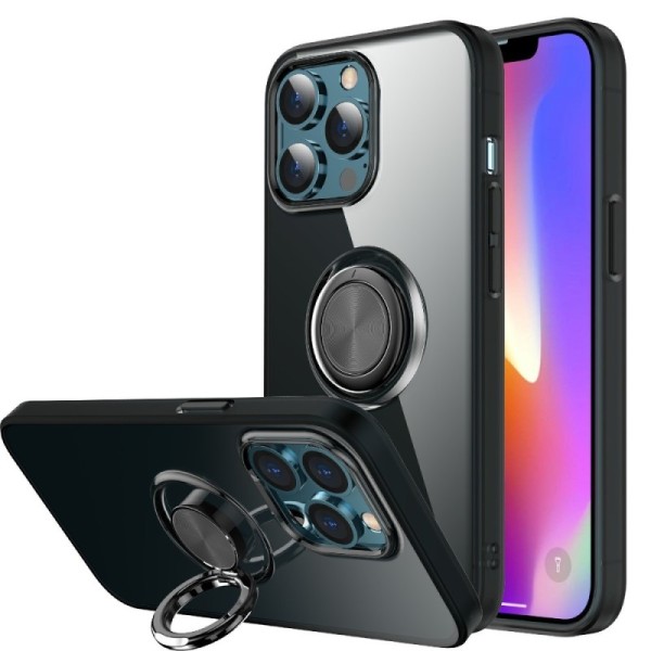 „Sheet“ Kickstand (TPU) kaaned - must (iPhone 13 Pro)
