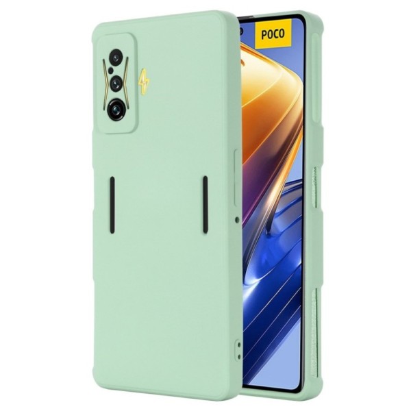 „Shell“ Kõva silikoon (TPU) kaaned - roheline (Poco F4 GT)