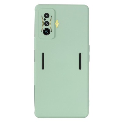 Xiaomi Poco F4 GT Shell kieto silikono TPU žalias dėklas - nugarėlė | Priedai.lt