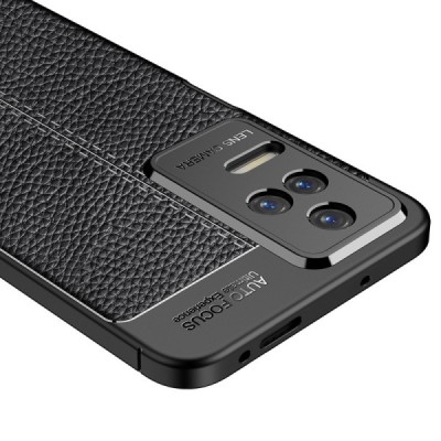 Xiaomi Poco F4 5G FOCUS kieto silikono TPU juodas dėklas - nugarėlė | Priedai.lt