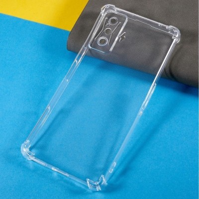 Sustiprintos apsaugos Xiaomi Poco F4 GT skaidrus kieto silikono (TPU) dėklas | Priedai.lt