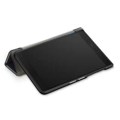 Lenovo Tab 7 Essential (7304F) atverčiamas juodas odinis dėklas (sulankstomas) | Priedai.lt