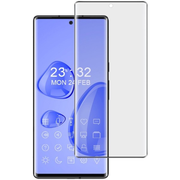 „Imak“ 3D Tempered Glass täielik katvus kaitsev ekraaniklaas 0.2 mm - must (Pixel 7 Pro)
