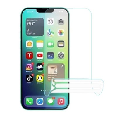 Apple iPhone 14 Plus Calans hidrogelio skaidri apsauginė pilnai dengianti ekrano plėvelė | Priedai.lt
