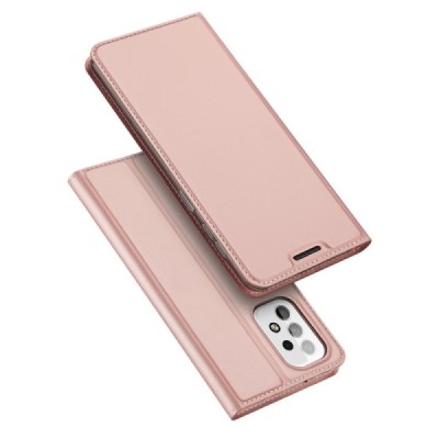 „Dux Ducis“ Skin serijos Samsung Galaxy A23 5G (SM-A236B, SM-A235F) rožinis atverčiamas dėklas | Priedai.lt
