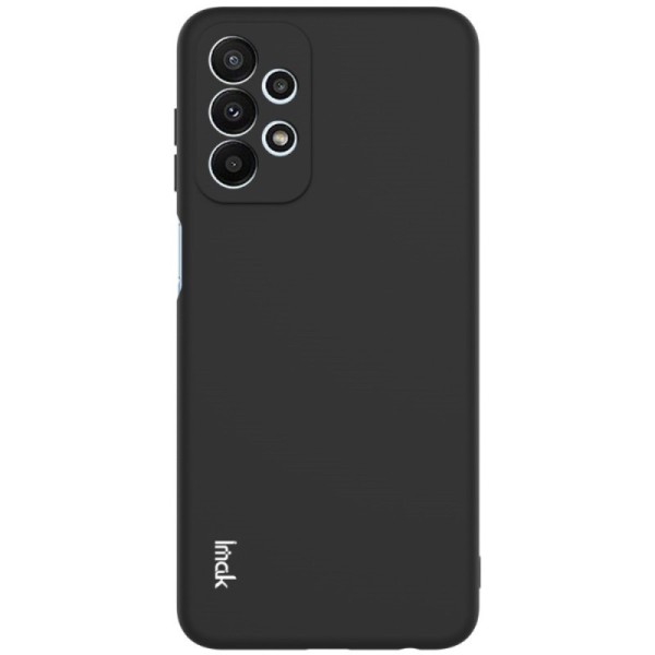 „Imak“ Kõva silikoon (TPU) kaaned - must (Galaxy A23 5G / A23 4G)
