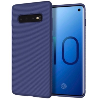 Samsung Galaxy S10+ (G975) kieto silikono TPU mėlynas dėklas - nugarėlė | Priedai.lt