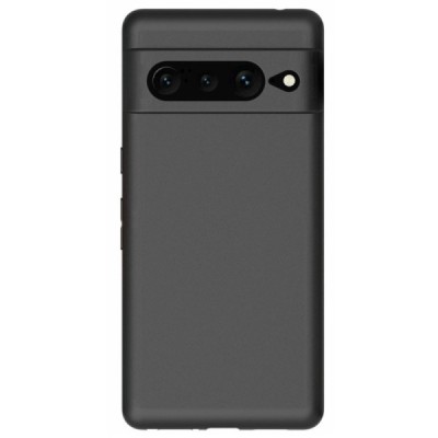 Google Pixel 7 Pro kieto silikono TPU juodas dėklas - nugarėlė | Priedai.lt