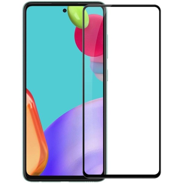 „Guardian“ Tempered Glass kaitsev ekraaniklaas 0.26 mm - must (Galaxy A52 / A52s)