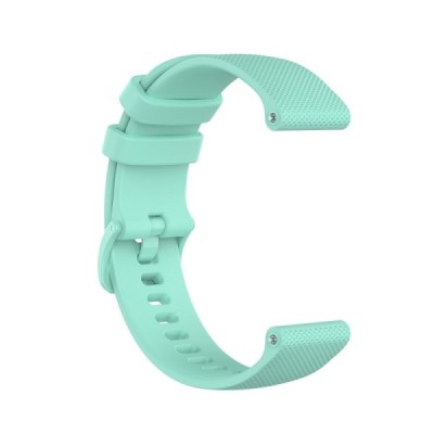 Išmaniojo laikrodžio (Samsung Galaxy Watch 4 / 5, Garmin) kieto silikono (TPU) mėtinė apyrankė | Priedai.lt