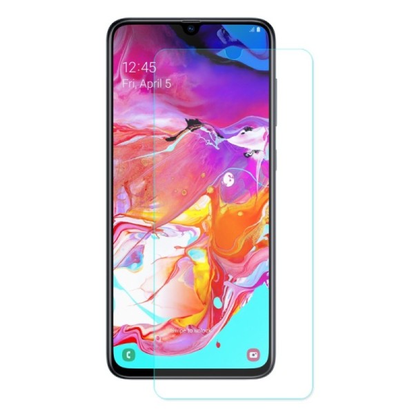 „Enkay“ Tempered Glass (mittetäielik katvus) kaitsev ekraaniklaas 0.26 mm - läbipaistev (Galaxy A70)