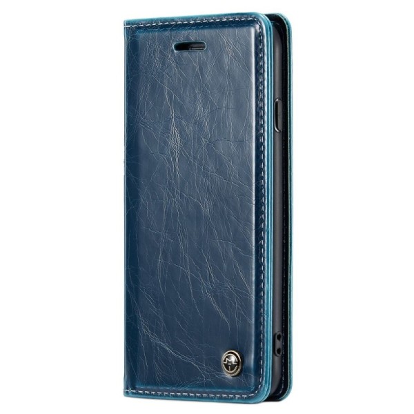 „CaseMe“ Leather Tugev tahke kaaned - sinine (iPhone 6 / 7 / 8 / SE 2020 / SE 2022)