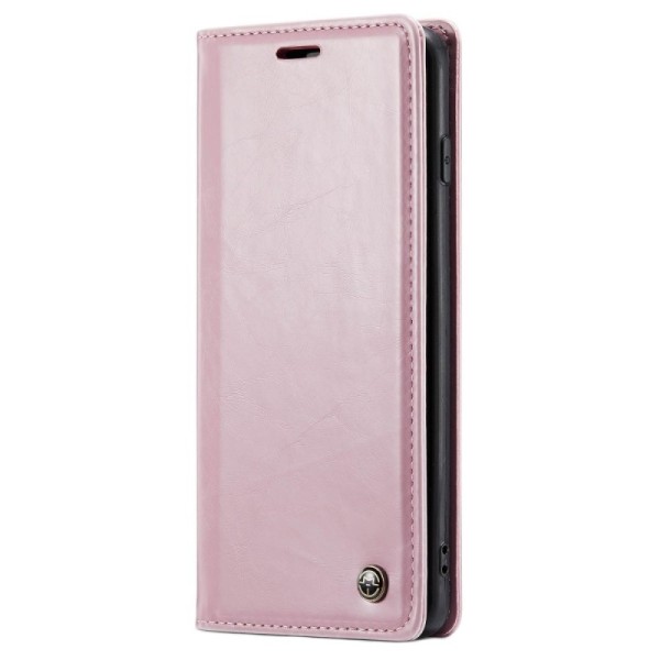 „CaseMe“ Leather Tugev tahke kaaned - roosa (Galaxy S10)